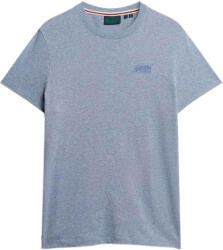 Superdry T-Shirt D1 Ovin Essential Logo Emb M1011245A tx6 bay blue marl (M1011245A-TX6)