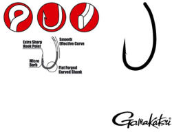 Gamakatsu Carlige G-carp Hump Back 10buc. Pl, Nr 8