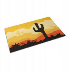 Coloray Erős, csúszásgátló beltéri lábtörlő Kaktusz Sivatag mintával, 60x40 cm-es méretben (010650710010000077664)