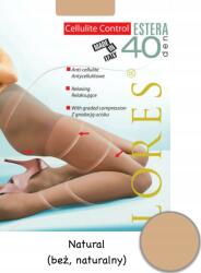 Lores Anticellulit, alakformáló harisnyanadrág Lores Estera 40 Den, Bézs, méret