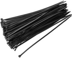 FLOW Colier plastic negru 5×300 mm, set 100 bucăți - FLOW (17109) - mastomat