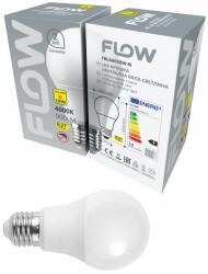 FLOW Bec LED A60 10W, E27, 4000K - Lumină neutră FLOW FBLA6010W-N (17061) - mastomat