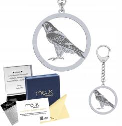 Mejk Jewellery Ezüst kulcstartó Madár Sólyom 925 Ékszer Ajándék Gravírozás Ingyenes (brelok srebrny do kluczy z Ptak Sokół)
