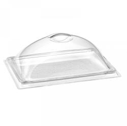 Garibaldi Set Farfurie & Capac Plexiglas Mini 21x32cm (1+1 buc) Transparent Tava