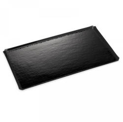 Garibaldi Tavă de Prezentare Onda GN 1/1 32.5x53cm Cu Relief Neagră Tava