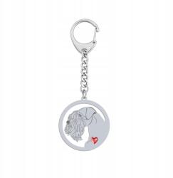Mejk Jewellery Ezüst kulcstartó kutyával Sealyham terrier 925 Ajándék Ékszer Gravírozás Ingyenes (BE R1786-plat)