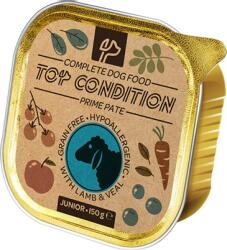 Top Condition alutálkás kutyaeledel junior bárány-borjú 150 g. Minimum rendelés: 10 db !