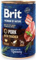 Brit Premium Pork with Trachea sertés gégével konzerv kutyatáp, 400 g. Minimum rendelés: 6db !