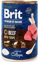 Brit Premium by Nature Breef with Tripe marha pacallal konzerv kutyatáp, 400 g. Minimum rendelés: 6 db !