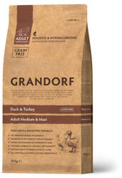 Grandorf Duck and Turkey Adult Medium and Maxi 10 Kg száraz kutyatáp