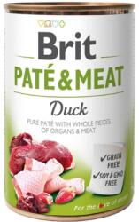 Brit Care Pate and Meat Duck kacsa konzerv kutyatáp, 400 g. Minimum rendelés: 6 db !