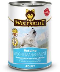 Wolfsblut VetLine Weight Management pulykahúsos konzerv, nedves kutyatáp, 395 g. Minimum rendelés: 6 db !