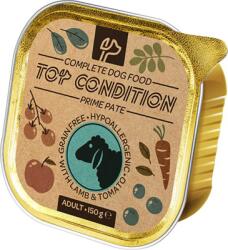 Top Condition alutálkás kutyaeledel bárány-paradicsom 150 g. Minimum rendelés: 10 db !
