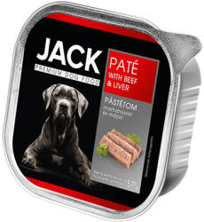 Jack gabonamentes marha, máj pástétom kutya konzerv 150 g. Minimum rendelés: 12 db !
