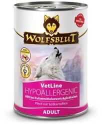 Wolfsblut VetLine Hypoallergenic Lóhús Konzerv, nedves kutyatáp, 395 g. Minimum rendelés: 6 db !