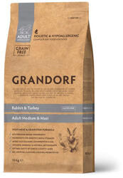 Grandorf Rabbit and Turkey Adult Medium and Maxi 10 Kg száraz kutyatáp