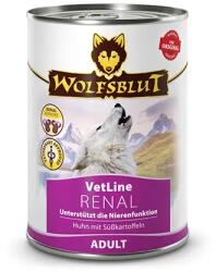 Wolfsblut VetLine Renal Csirke batátával Konzerv, nedves kutyatáp, 395 g. Minimum rendelés: 6 db !