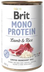 Brit Care Mono Protein Lamb and Rice bárány barna rizzsel konzerv kutyatáp, 400 g. Minimum rendelés: 6 db !