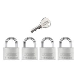  ABUS 727TI/40 TITALIUM QUADS lakatszett