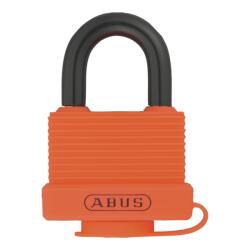  ABUS 717AL/45 narancssárga alumínium lakat