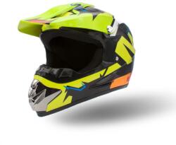 XTR Casca motocross atv copii XTR 125, culoare negru lime, marime YM(53-54) (XTR125-951) - simoto