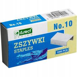 D. rect tűzőkapcsok No10 (1000) 360022 Leviatan