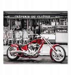 Phoenix Festés Számokkal Kerettel Festmény Motorkerékpár 40x50 Vászonkép (5904165621955)