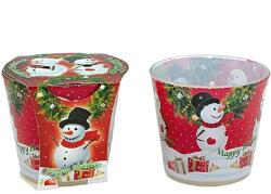 Adpal Üveggyertya Happy Holidays Adpal 20 óra vanília karácsonyi (2683-1730-0000-15)