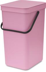 Brabantia Coș de sortare a deșeurilor Sort & Go 16 l roz (255489) Cos de gunoi