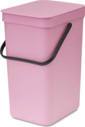 Brabantia Coș de sortare deșeuri Sort & Go 12 l roz (255465) Cos de gunoi