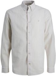 JACK & JONES Риза jprblusummer linen bl shield ls shirt ln