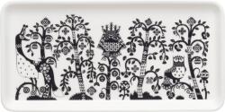 Iittala Farfurie de servire Taika 12 x 24 cm, negru (1070932)