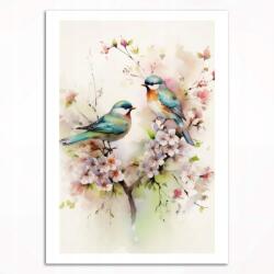  Poszter Tavaszi madarak 50 x 70 cm (0273-PL50X70)
