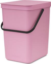 Brabantia Coș de sortare a deșeurilor Sort & Go 25 l roz (255502) Cos de gunoi
