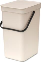 Brabantia Coș de sortare a deșeurilor Sort & Go 12 l bej (251726) Cos de gunoi