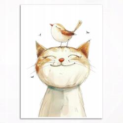  Poszter Vörös macska 50 x 70 cm (0487-PL50X70)
