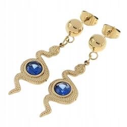 Xuping 3831 Arany színű, lógós, nemesacél fülbevaló, celebstílus