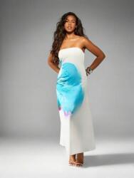 Missguided EC46219 Missguided Ruha Maxi Nyitott Vállú Virágok (6) L