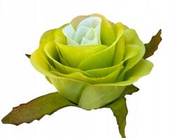  Rózsa A Rügyben Nagy Termékfej művirág Lux Sárga-zöld 6 x 5 cm (W726-12)