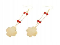 Xuping 678g Arany színű, lógós nemesacél fülbevaló szett sebészeti acélból