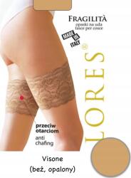 Lores Combvédő combpánt Lores csipkés Fragilita Visone Bézs 2XL