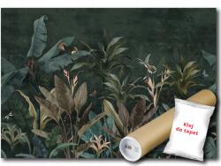 WallMagic Fotótapéta Flizelina Levelek Növények Madarak Dzsungel 200x140 ragasztó ingyen (14610VX4)