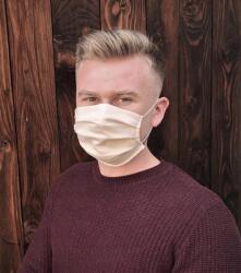  Védő arcmaszk 2 db, bézs (TM0916_15)