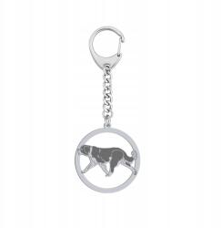 Mejk Jewellery Kulcstartó Bernardyn Ezüst925 Ékszer Gravírozás Ingyenes (BE R764)
