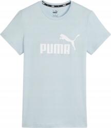 PUMA Ess Logo Tee Női Póló, Kék 586775 25, S (4099685889075)