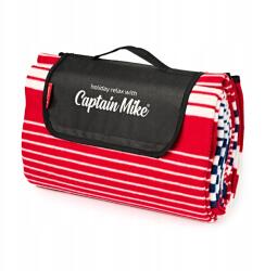 Captain Mike Piknik takaró csíkos, strandtakaró összecsukható 180 x 200 cm Captain Mike (060403003)