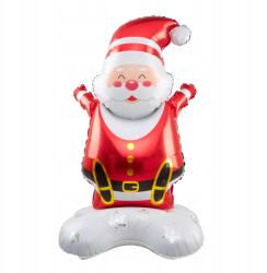 PartyPal Álló fólia lufi Mikulás 70x147cm Karácsonyi Dekoráció