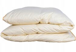 Textom Paplan Pellyh És Toll 180x200cm Meleg 100% Pamut Antiallergén (Kołdra PÓŁ PUCHOWA ECRU 180x200)