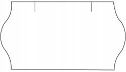 Contact Árcímkék 22 x 12 mm fehér Contact (meto)