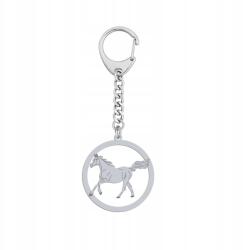 Mejk Jewellery Ezüst kulcstartó Arabian Horse 925 Ékszer Ajándék Gravírozás Ingyenes (gadżet do kluczy z koniem Arabian Horse)